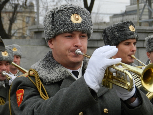 Торжественные мероприятия, посвященные 70-летию контрнаступления под Сталинградом. Волгоград, 18 ноября 2012 г. Фото Татьяны Филимоновой для "Кавказского узла"