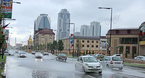 Грозный. Фото Магомеда Магомедова для "Кавказского узла"