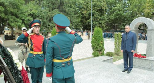 Траурные мероприятия, посвященные 11-летию конфликта в августе 2008 года. Фото: Пресс-служба Президента Республики Южная Осетия https://presidentruo.org/