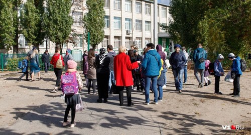 Школа в Волгоградской области. Фото: Алексей Волхонский https://v1.ru/text/education/2021/05/11/69908519/