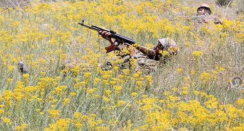 Армянские военнослужащие. Фото: официальный сайт Минобороны Армении https://www.mil.am/ru/news/9526