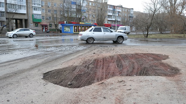 Засыпанная яма. Фото Сергея Снежина для "Кавказского узла".