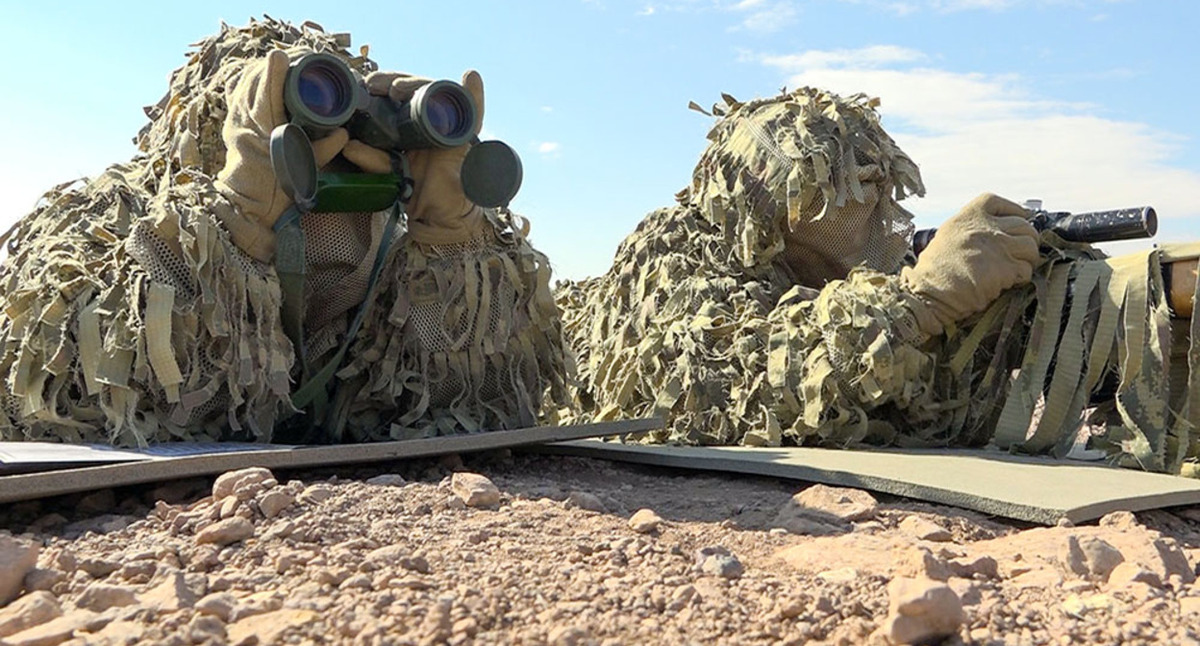 Военнослужащие азербайджанской армии. Фото пресс-службы МО Азербайджана