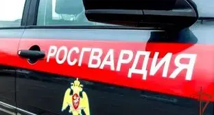 Автомобиль Росгвардии. Фото пресс-службы Росгвардии  https://t.me/RosgvardOfficial/878