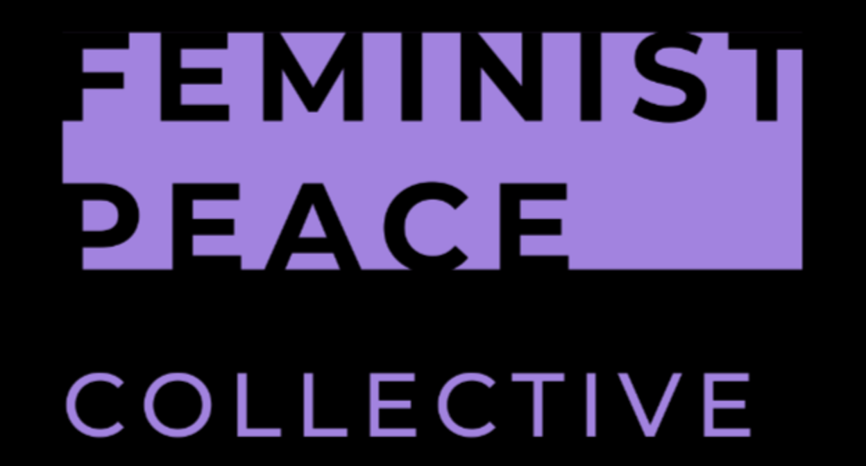 Логотип Feminist Peace Collective. Скриншот со страницы в Facebook* https://www.facebook.com/photo/?fbid=187872370432676&set=a.187872360432677
