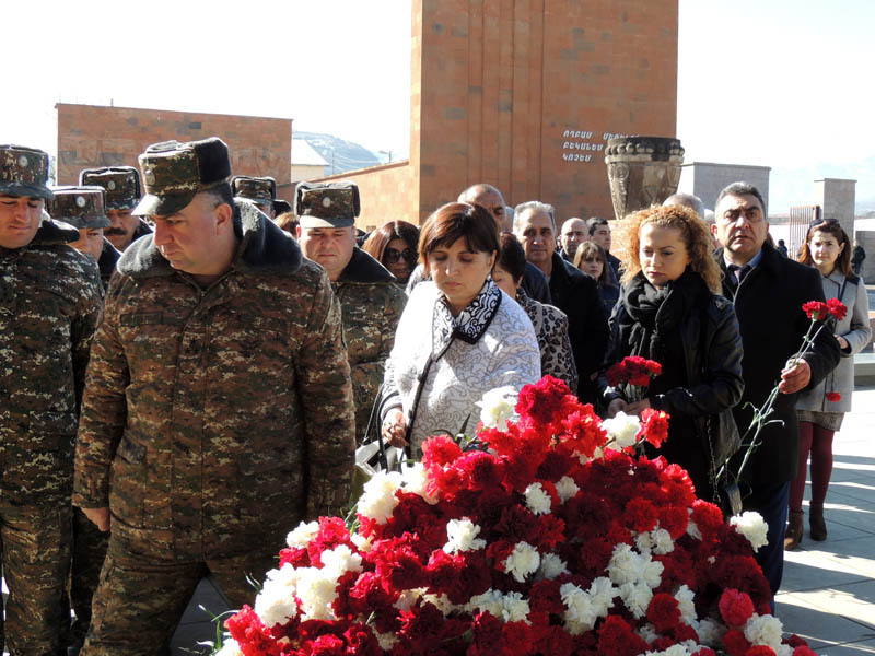 Степанакерт. Мемориальный комплекс. 28.02.2017 г.